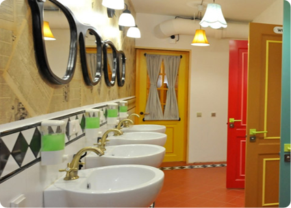 Scotch hostel Volgograd bathroom